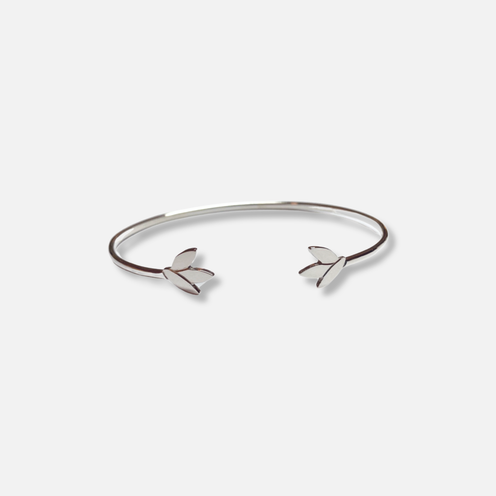 Armreif 'Leaf' 